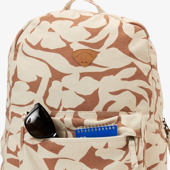 Billabong Schools Out Sandalwood 20L Medium Canvas Backpack/NWT - Picture 4 of 10
